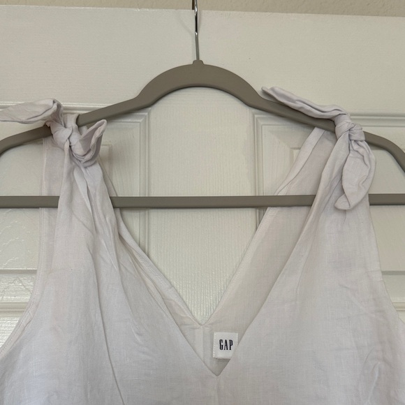 GAP White Linen Dress - Picture 3 of 9